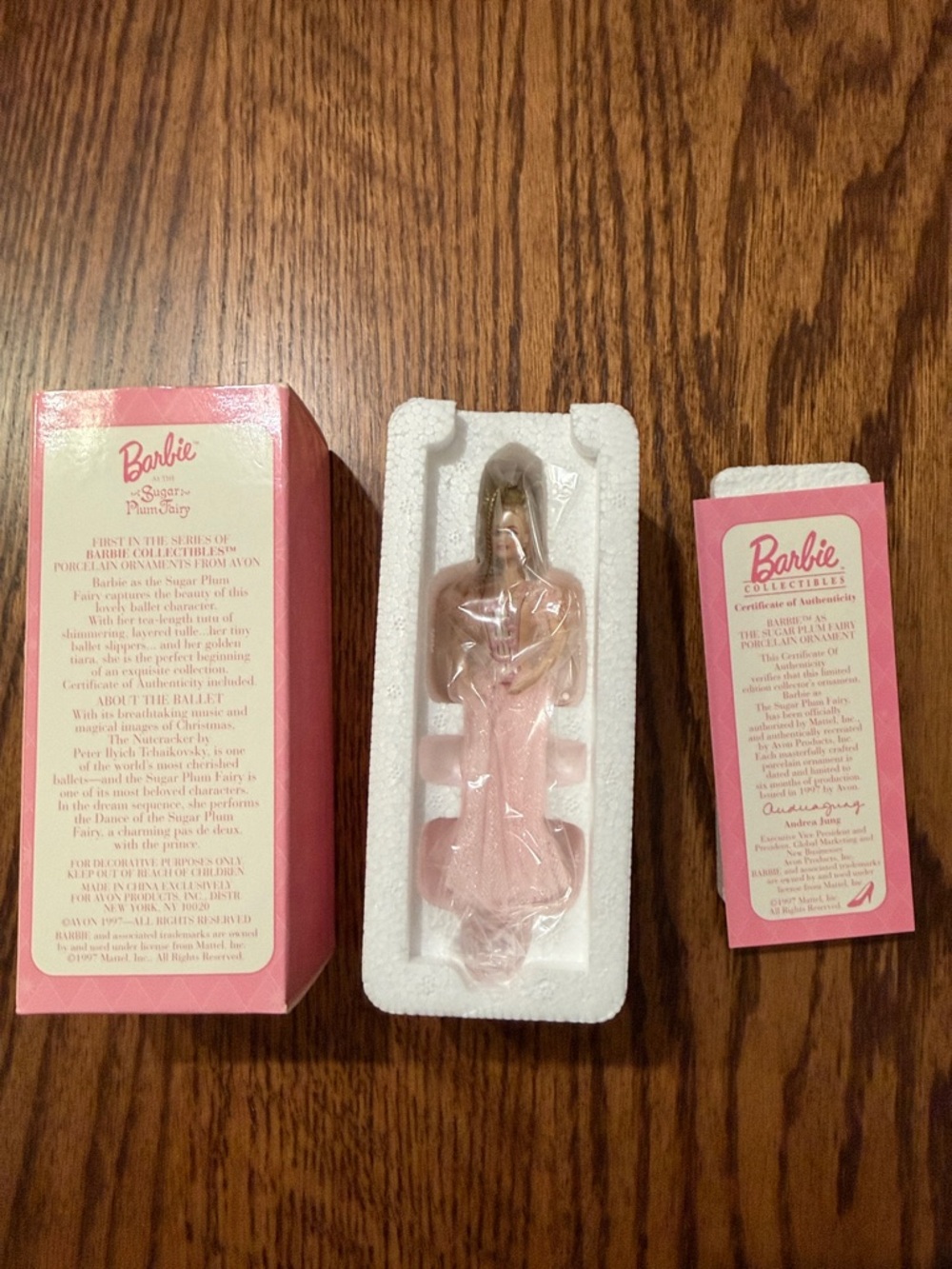 Barbie as The Sugar Plum Fairy Porcelain Ornament-Barbie